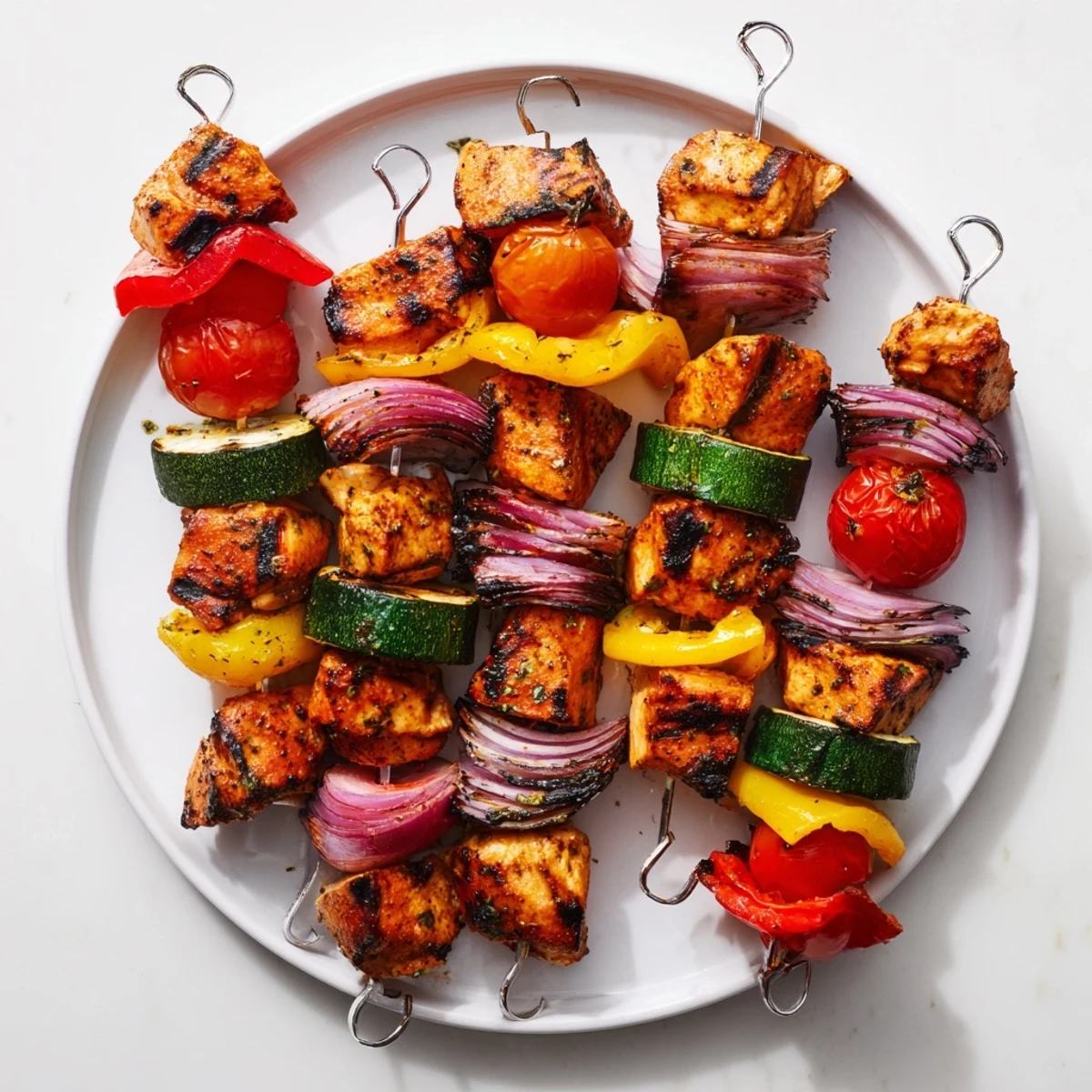 Chicken Veggie Skewers