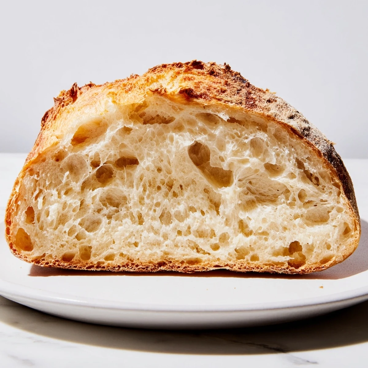 Picture this: steaming slices of The Best Easy No-Knead Bread, fresh from the oven, ready to serve.