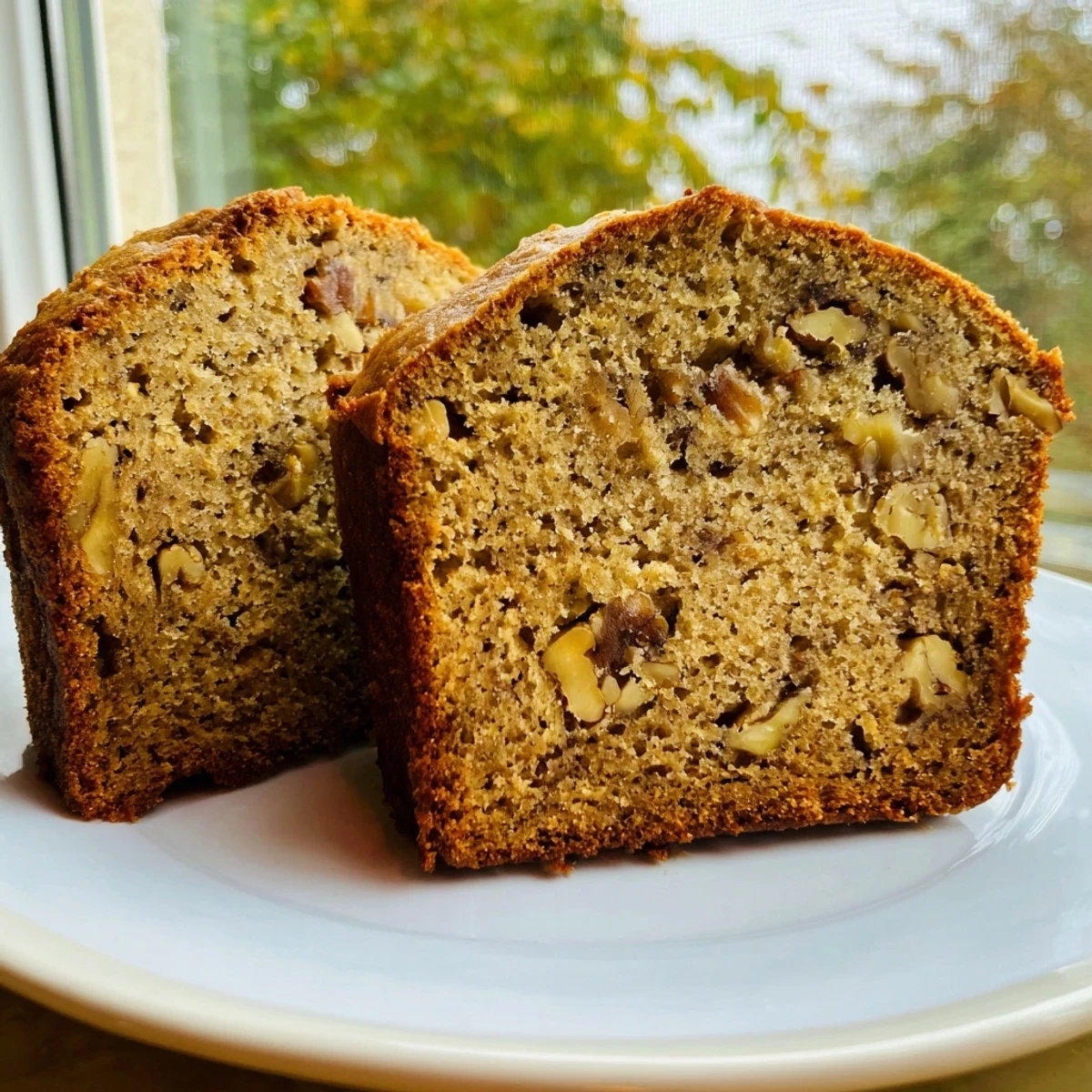 Simple Banana Bread Loaf