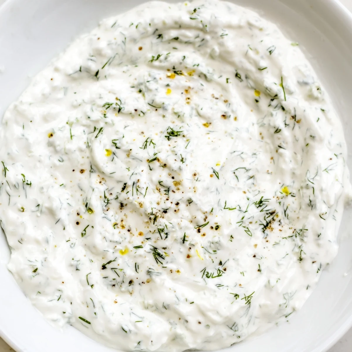 Creamy Greek Yogurt Ranch Dip, bursting with fresh herbs, alongside crudités for a healthy appetizer.