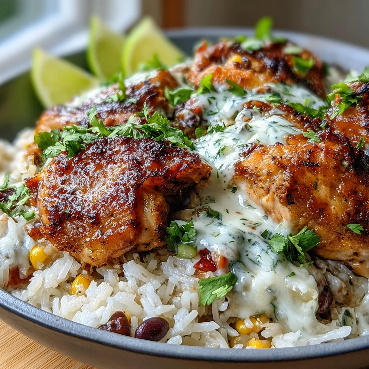 Served with lime wedges on the side, this gluten-free meal is perfect for a busy weeknight feast.