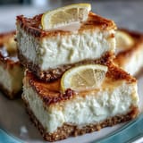 No bake skyr lemon cheesecake bars, perfectly chilled, rich, citrusy, and smooth.