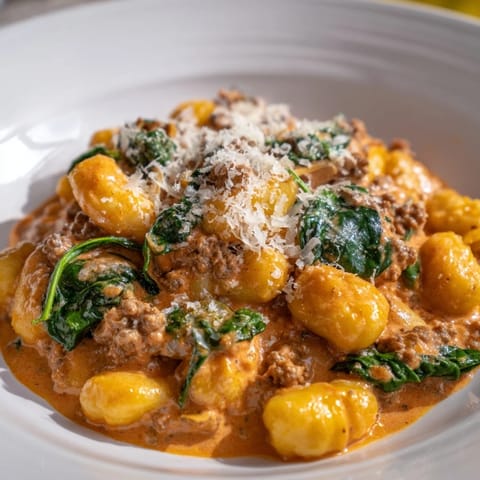 Creamy Tomato Sausage Gnocchi