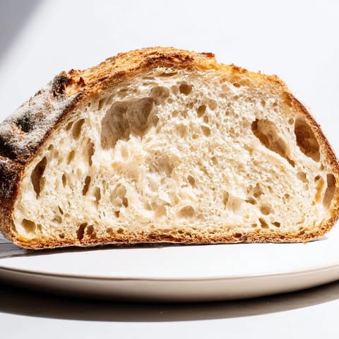 A perfectly baked, rustic loaf: The Best Easy No-Knead Bread with a beautifully crisp crust.