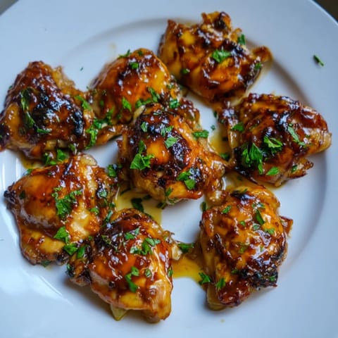 Jam Coffee Glazed Chicken