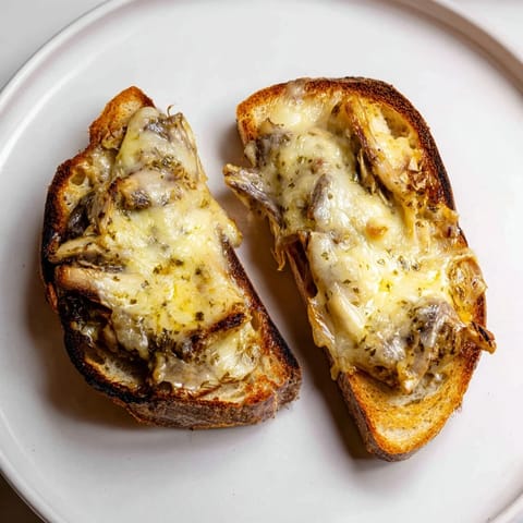 Leftover Pizza Grilled Cheese