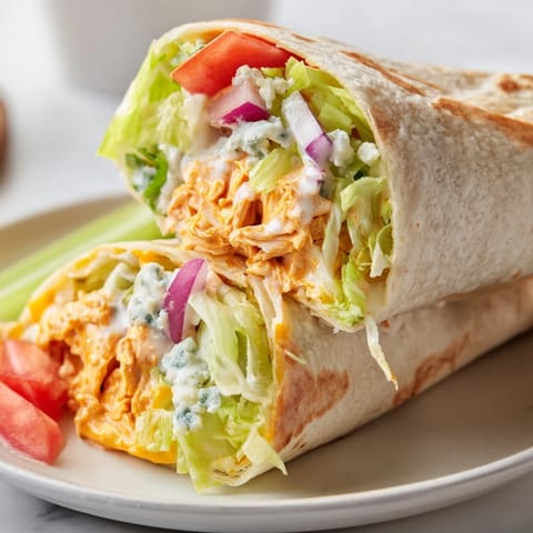 Buffalo Chicken Folded Tortilla