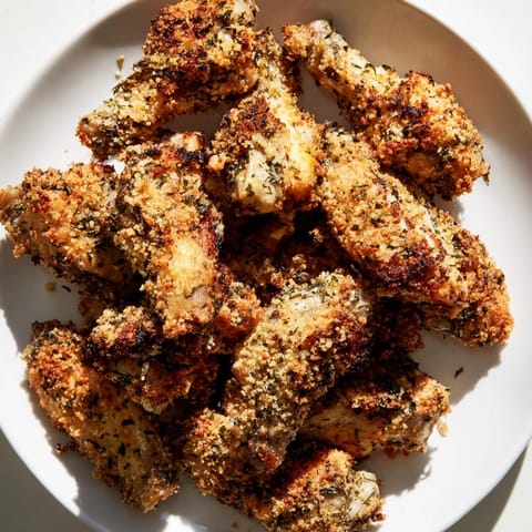 Baked Parmesan Chicken Wings