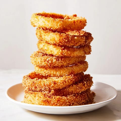 Crispy Onion Ring Tower