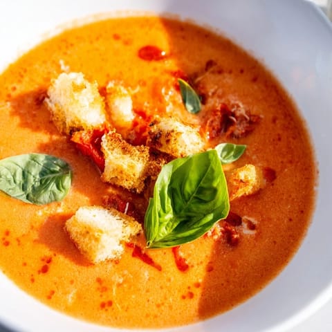 Creamy Roasted Garlic Tomato