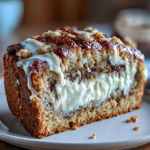 Cream Cheese Cinnamon Swirl Loaf
