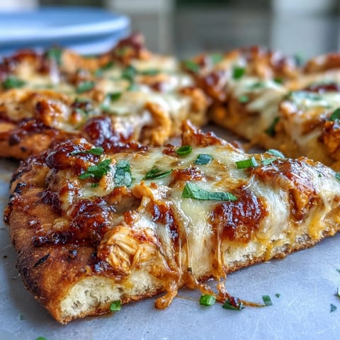 Cheesy chicken enchilada naan pizza with jalapeños and cilantro, baked until bubbly and golden.  