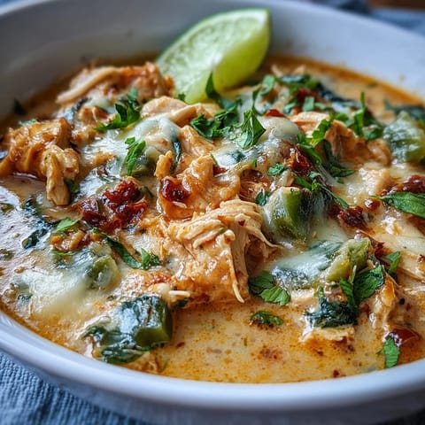Keto Creamy Chicken Enchilada