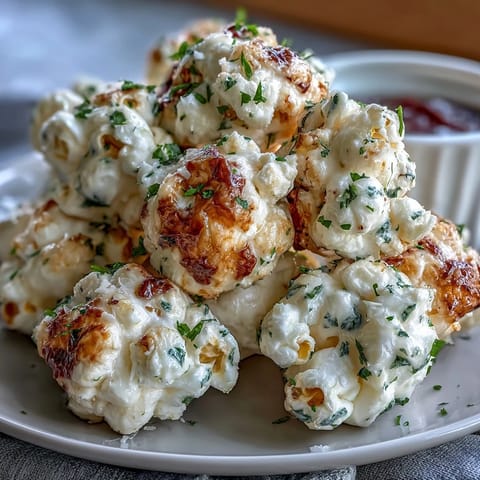 Gourmet truffle oil popcorn sprinkled with Parmesan and garlic, served in a rustic bowl for a luxurious snack experience.