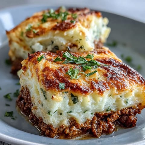 Shepherds Pie Stuffed Baked Potatoes loaded with savory beef, vegetables, and creamy mashed potato topping.