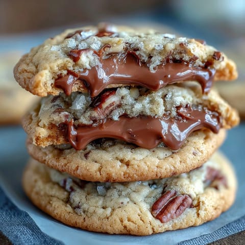 Butter Pecan Cookies Caramel