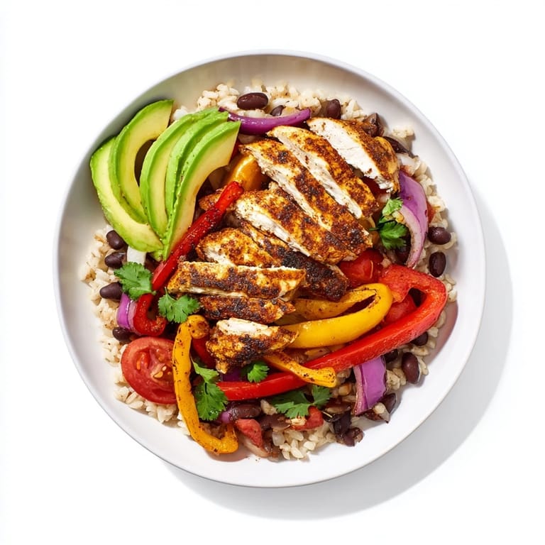 Perfect make-ahead Chicken Fajitas, showcasing tender chicken, colorful peppers, and fluffy rice in meal prep containers.