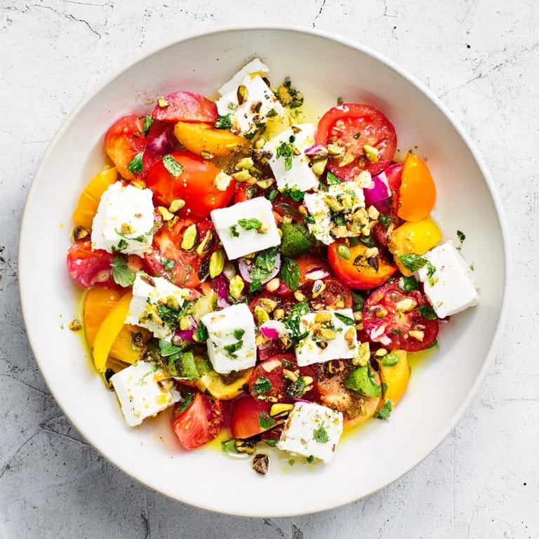 Vibrant photo of The Hanging Gardens appetizer, featuring goat cheese, grapes, and various dips for serving.