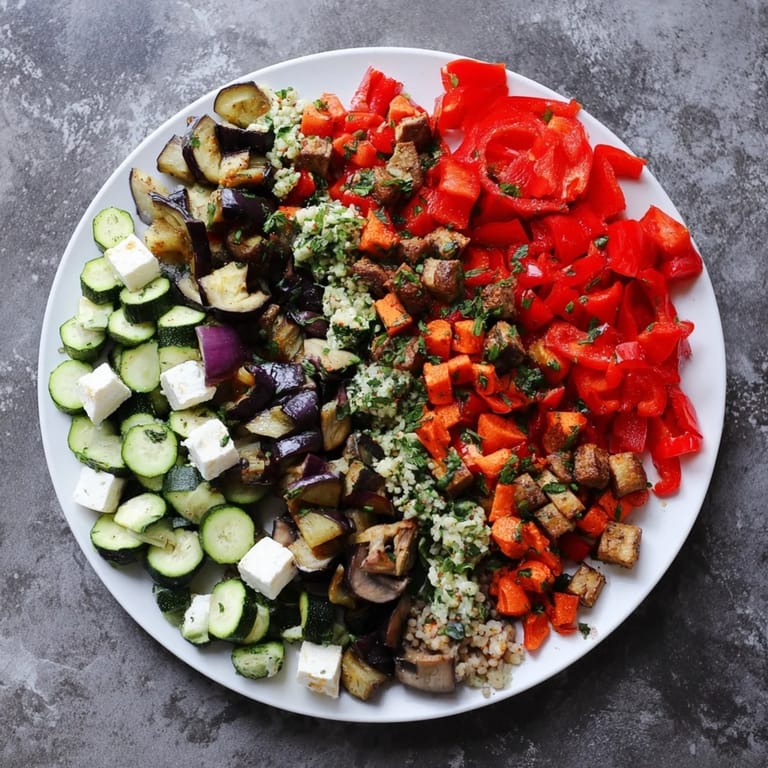 Imagine a platter of the delicious Spice Route: a global fusion of vegetables, spices, ready for serving.