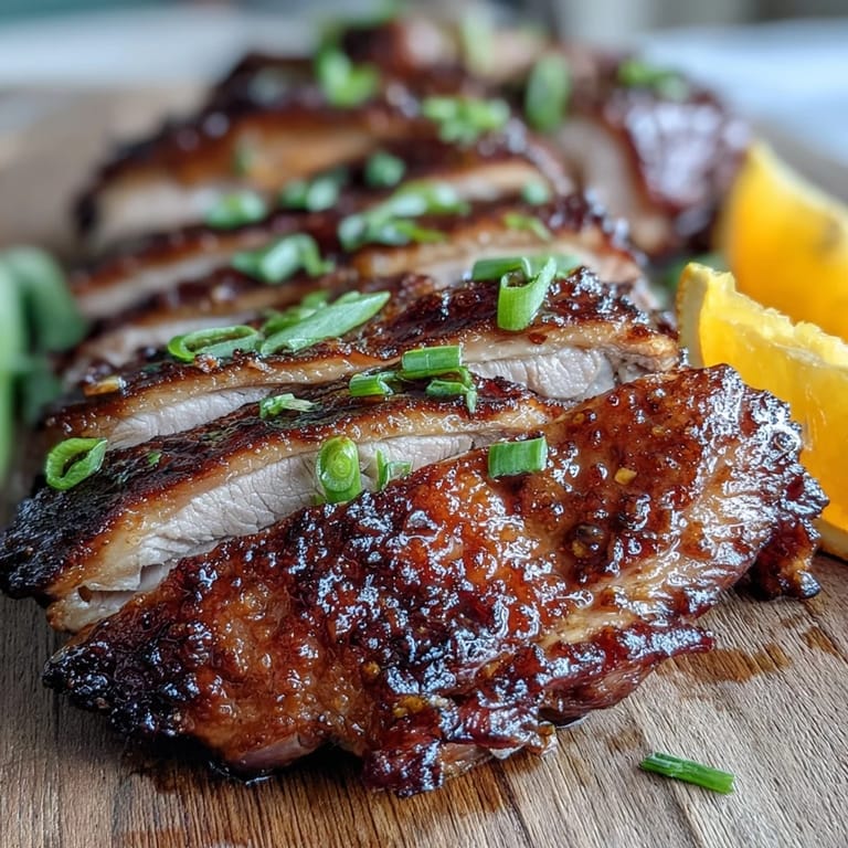 Freshly roasted Five-Spice Roast Ducks resting on a cutting board, orange zest and green onions nearby.