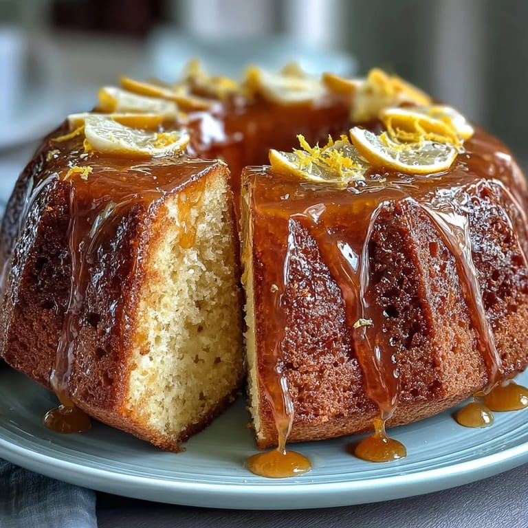 Classic limoncello pound cake with tangy lemon glaze, moist crumb and vibrant citrus flavor for gatherings.